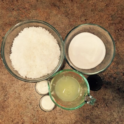 Macaroon Ingredients